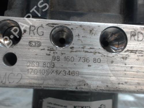 ABS pump PEUGEOT 308 II (LB_, LP_, LW_, LH_, L3_) 1.2 THP 130 | BP24281145M43 