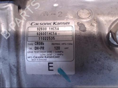 AC compressor NISSAN MICRA IV (K13K, K13KK) 1.2 | BP24269557M34 