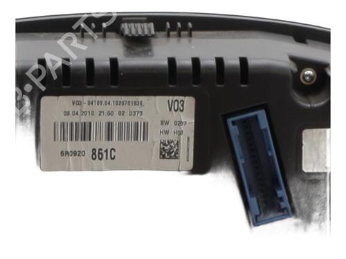 Instrument cluster VW POLO V (6R1, 6C1) 1.6 TDI | BP27202132C47 