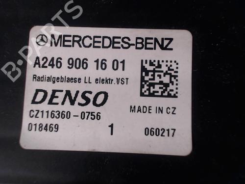 Heater blower motor MERCEDES-BENZ A-CLASS (W176) A 200 CDI / d (176.008) | BP24280950M62 