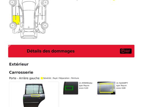 Left rear door CITROËN C4 Grand Picasso I (UA_) 1.6 HDi | BP28353721C4
