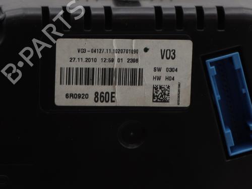 Instrument cluster VW POLO V (6R1, 6C1) 1.2 | BP29499483C47 