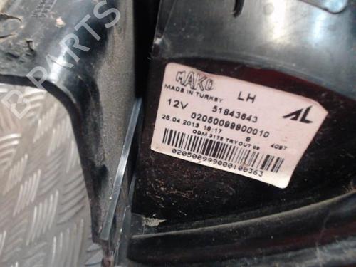Left taillight FIAT PANDA (312_, 319_) 1.2 (312PXA1A) | BP24264759C34 - Image 3