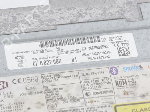 Radio BMW 2 Coupe (F22, F87) 218 d | BP25872506E6 