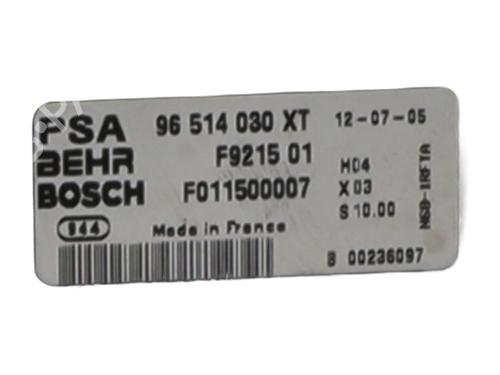 Climate control CITROËN XSARA PICASSO (N68) 2.0 HDi | BP29458027I5