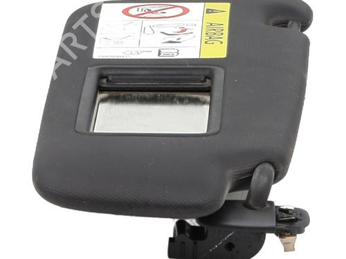 Used Left sun visor Left sun visor AUDI A1 (8X1, 8XK) [2010-2019] 33719525 33719525