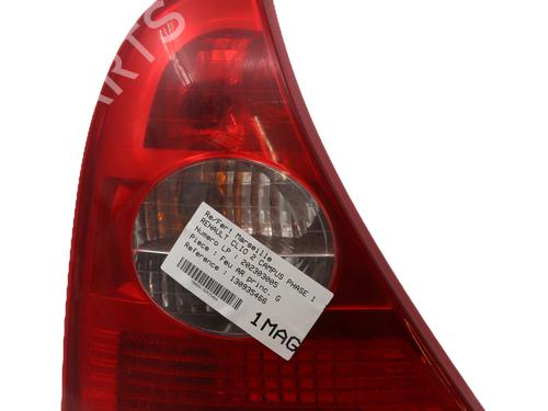 Used Left taillight Left taillight RENAULT CLIO II (BB_, CB_) 1.2 (BB0A, BB0F, BB10, BB1K, BB28, BB2D, BB2H, CB0A,... (58 hp) 38228413 38228413