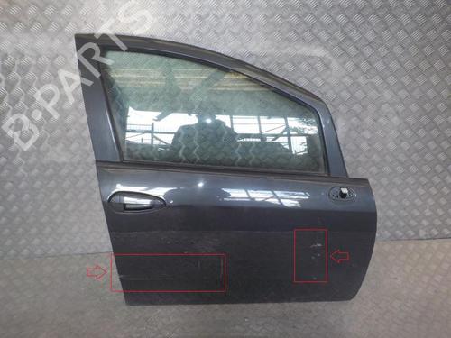 Right front door FIAT PUNTO (199_) 1.2 (199AXZ1A, 199BXZ1A) | BP24281957C3 