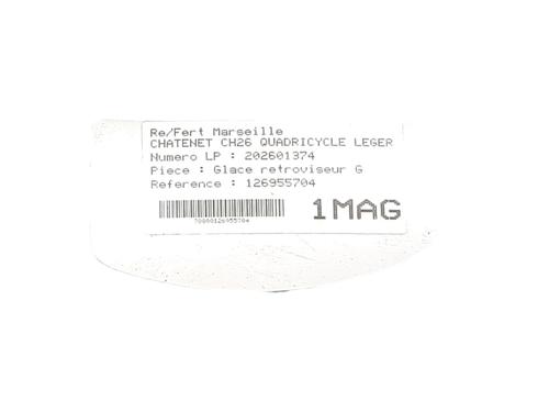 Espelho esquerdo CHATENET CH26 Hatchback (CHT26) 0.5 D | BP37744784C148 - Image 2
