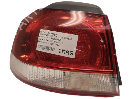 Left taillight VW GOLF VI (5K1) 1.6 TDI | BP24524027C34 
