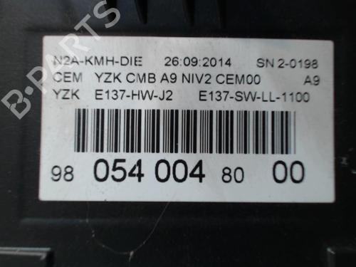 Instrument cluster PEUGEOT 208 I (CA_, CC_) 1.2 VTI 82 | BP24269868C47 