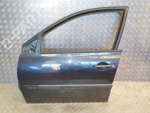 Left front door RENAULT MEGANE II (BM0/1_, CM0/1_) 1.6 16V (BM0C, CM0C) | BP24266391C2 