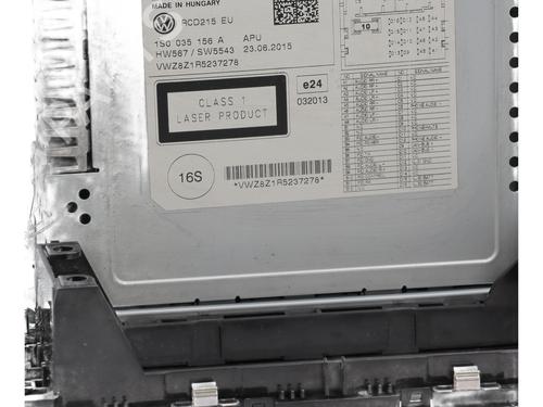 Radio VW UP! (121, 122, BL1, BL2, BL3, 123) 1.0 | BP26296432E6 