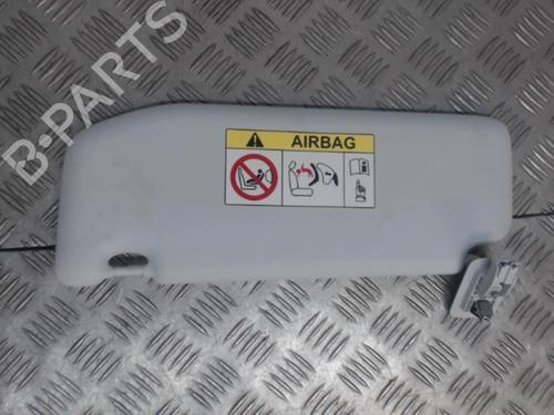 Right sun visor PEUGEOT 208 I (CA_, CC_) 1.6 HDi / BlueHDi 75 | BP24277619I2