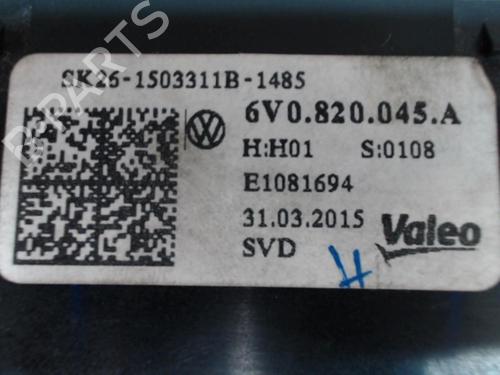 Used Climate control SKODA FABIA III (NJ3) 1.4 TDI (90 hp) 24268942