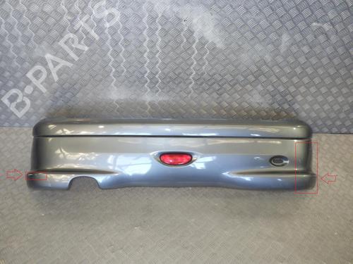 Rear bumper PEUGEOT 206 Hatchback (2A/C) 1.4 i | BP24824559C8 
