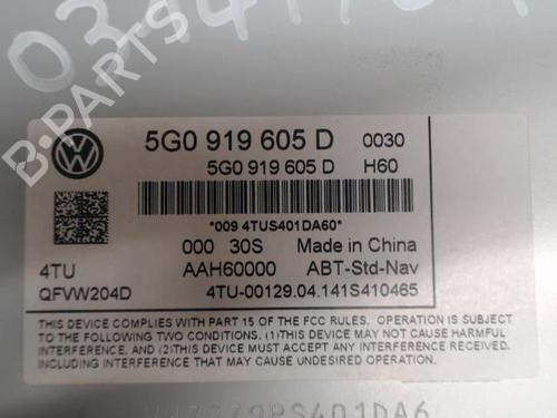 Used Display monitor Display monitor VW GOLF VII (5G1, BQ1, BE1, BE2) 1.4 TSI (150 hp) 24279083 24279083