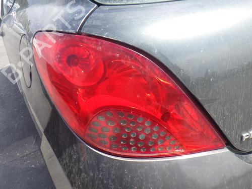 Used Left taillight PEUGEOT 207 (WA_, WC_) 1.6 HDi (109 hp) 28116968
