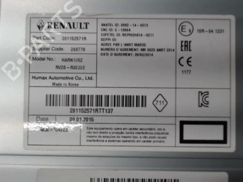 Radio RENAULT CLIO IV (BH_) 1.5 dCi 75 | BP24291875E6 