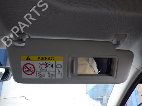 Used Right sun visor Right sun visor SKODA FABIA III (NJ3) 1.4 TDI (90 hp) 32763982 32763982