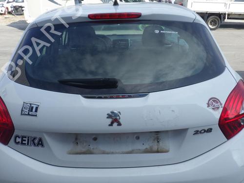 Used Tailgate PEUGEOT 208 I (CA_, CC_) 1.2 VTI 82 (82 hp) 29599131