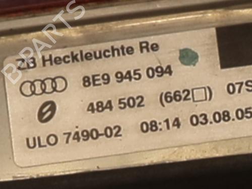 Used Right tailgate light Right tailgate light AUDI A4 B7 Avant (8ED) 2.0 TDI 16V (140 hp) 24959554 24959554