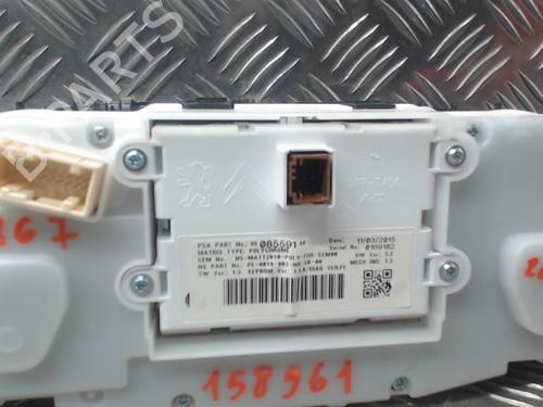 Instrument cluster PEUGEOT 2008 I (CU_) 1.6 BlueHDi 100 | BP24288965C47 - Image 3
