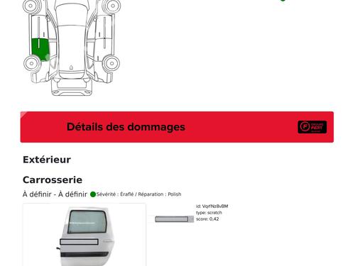 Dør venstre bagtil DACIA LOGAN MCV (KS_) 1.5 dCi (KS04) | BP32135839C4