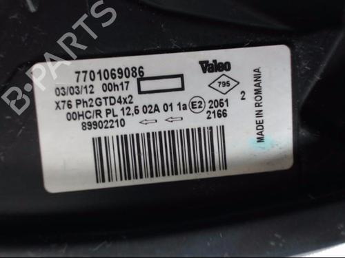 Used Left headlight Left headlight NISSAN KUBISTAR Van (X76) 1.5 dCi (61 hp) 24291222 24291222