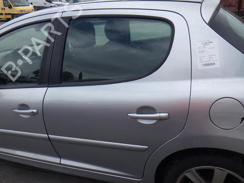 Used Left rear door PEUGEOT 207 (WA_, WC_) 1.6 HDi (90 hp) 25332331