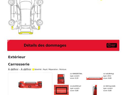 Rear bumper RENAULT TWINGO II (CN0_) 1.2 16V (CN04, CN0B) | BP31974477C8