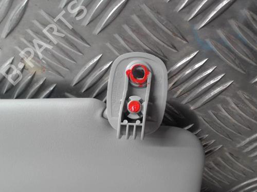 Left sun visor DACIA SANDERO II TCe 90 (B8M1, B8MA, B8AC) | BP24288782I1 