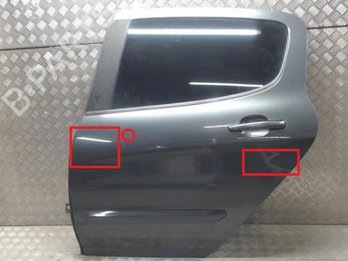 Left rear door PEUGEOT 308 I (4A_, 4C_) 1.6 HDi | BP24289024C4 