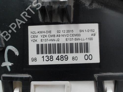 Instrument cluster PEUGEOT 208 I (CA_, CC_) 1.6 HDi / BlueHDi 75 | BP24288702C47 