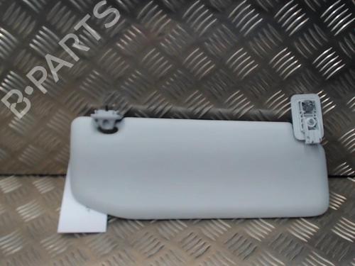 Used Left sun visor Left sun visor PEUGEOT 208 I (CA_, CC_) 1.2 VTi 68 / PureTech 68 (68 hp) 24289097 24289097