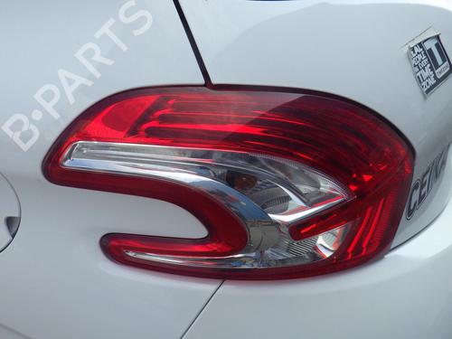 Used Left taillight PEUGEOT 208 I (CA_, CC_) 1.2 VTI 82 (82 hp) 29599132