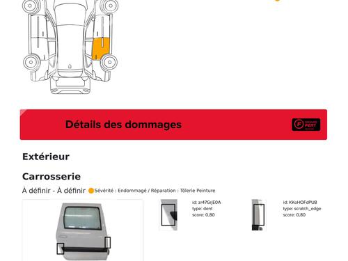 Dør højre bagtil DACIA LOGAN MCV (KS_) 1.5 dCi (KS04) | BP32135840C5