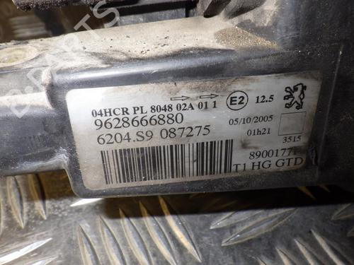 Left headlight PEUGEOT 206 CC (2D) 1.6 HDi 110 | BP24291438C28 