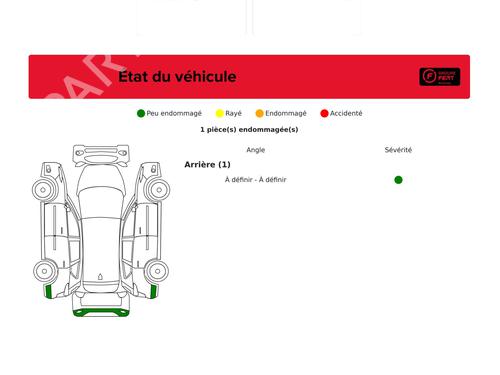 Rear bumper CITROËN C3 Picasso (SH_) 1.6 HDI 90 | BP32133637C8 