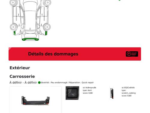 Bagtil kofangere DACIA LOGAN MCV (KS_) 1.4 | BP32133640C8