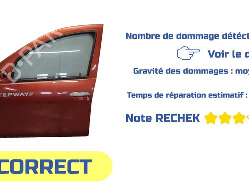 Used Left front door Left front door DACIA SANDERO 1.5 dCi (68 hp) 40272794 40272794