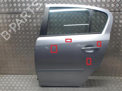 Left rear door OPEL CORSA D (S07) 1.3 CDTI (L08, L68) | BP24289090C4 