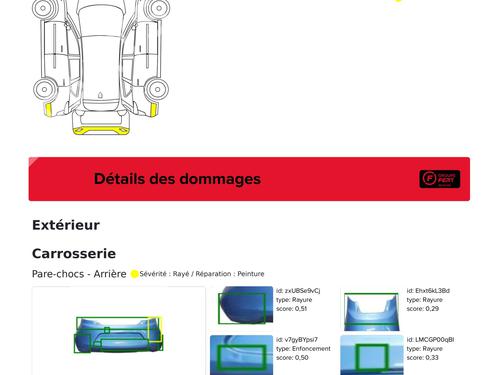 Rear bumper FORD KA (RU8) 1.3 TDCi | BP29599161C8 
