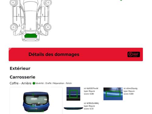 Used Tailgate Tailgate DACIA SANDERO II 1.5 dCi (90 hp) 32241144 32241144