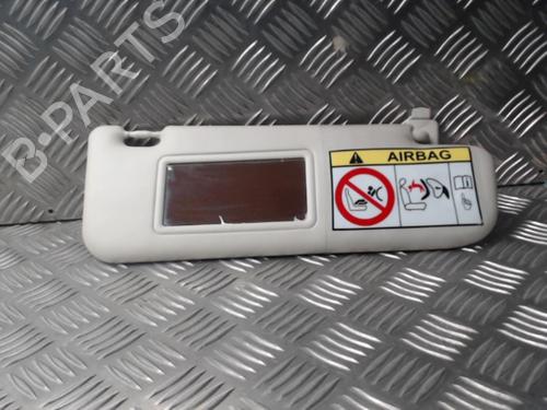 Used Right sun visor FIAT 500 (312_) 1.2 (312AXA1A) (69 hp) 24291877
