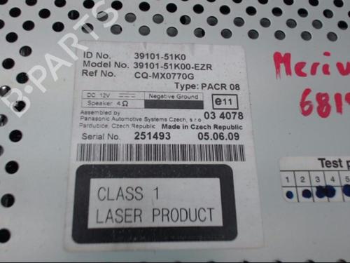 Used Radio Radio OPEL AGILA B (H08) 1.0 (F68) (65 hp) 24289342 24289342