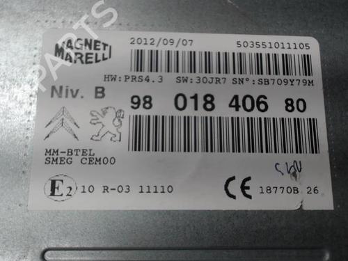 Radio PEUGEOT 208 I (CA_, CC_) 1.6 HDi | BP24291701E6 