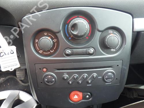 Rear parcel shelf RENAULT CLIO III (BR0/1, CR0/1) 1.5 dCi (BR17, CR17) | BP32493794C85