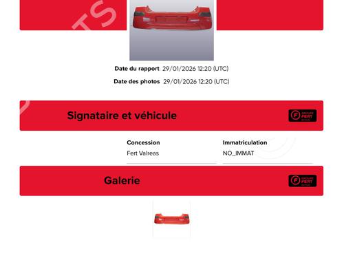Rear bumper RENAULT TWINGO II (CN0_) 1.2 16V (CN04, CN0B) | BP31974477C8