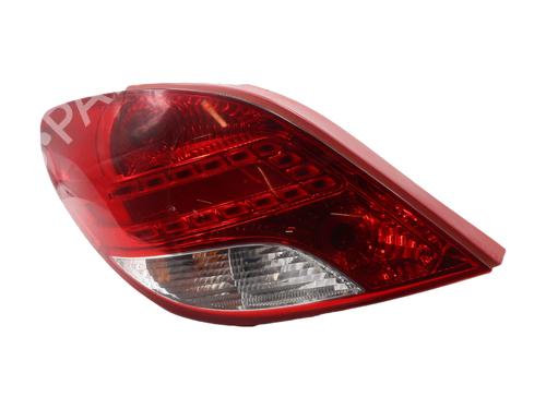 Used Left taillight Left taillight PEUGEOT 207 (WA_, WC_) 1.4 HDi (68 hp) 38423652 38423652
